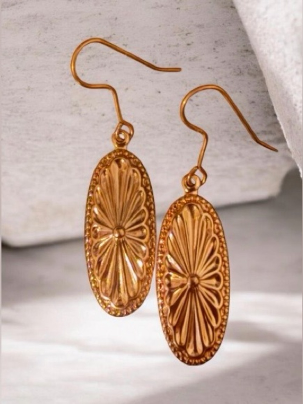 NWOT, Copper Concho Earrings.
- Women Jewelry